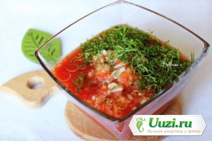Гаспачо (холодный суп с помидорами) рецепт