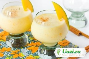 Молочный коктейль с манго и корицей рецепт