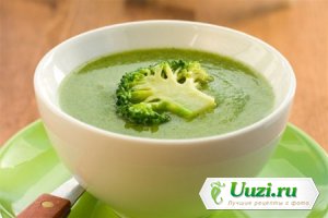 Овощной крем суп с капустой брокколи и цветной капустой рецепт