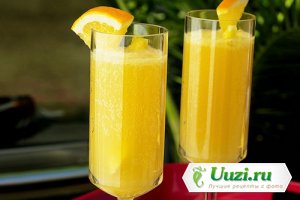 Коктейль Апельсино-ананасовая мимоза рецепт