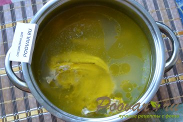Суп зама из курицы и домашней лапши Шаг 1 (картинка)