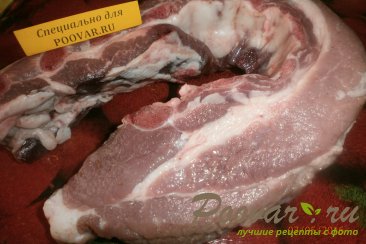 Свиные рёбрышки запечённые в духовке Шаг 1 (картинка)