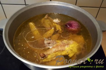 Куриный суп с домашней лапшой Шаг 2 (картинка)