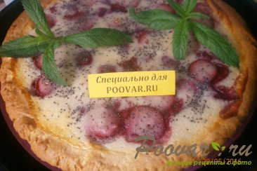 Заливной пирог с ягодами Шаг 14 (картинка)