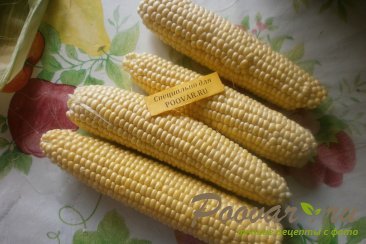 Варёная кукуруза Шаг 2 (картинка)