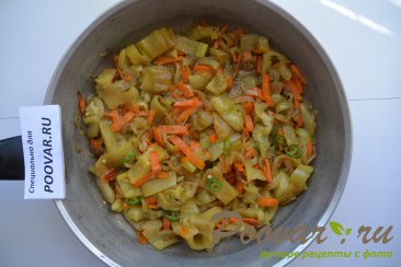 Свинина жареная на сковороде кусочками с овощами Шаг 5 (картинка)