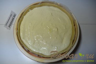 Творожной пирог с виноградом в микроволновке Шаг 8 (картинка)