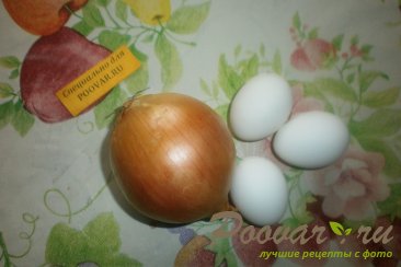 Яйца в луковых кольцах Шаг 1 (картинка)