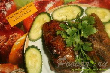 Свиные рёбрышки в чесночно-томатном соусе Шаг 10 (картинка)