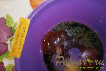 Свиные рёбрышки в чесночно-томатном соусе Шаг 3 (картинка)