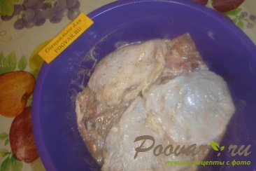 Куриные бёдрышки в сметанно-чесночном соусе Шаг 1 (картинка)