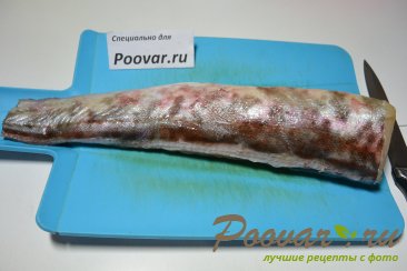 Креветочная рыба Конгрио жаренная с грибами Шаг 1 (картинка)