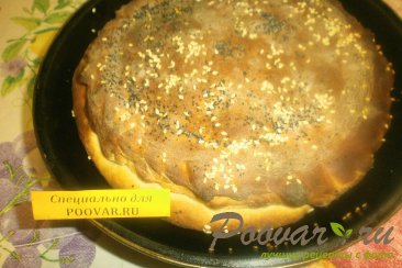 Пирог с вишнёвым вареньем и цукатами Шаг 8 (картинка)