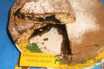 Пирог с вишнёвым вареньем и цукатами Шаг 11 (картинка)