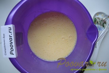 Мандариновый кекс с белково заварным кремом Шаг 4 (картинка)