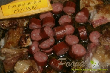 Бигос из свиных рёбрышек и колбасок Шаг 5 (картинка)