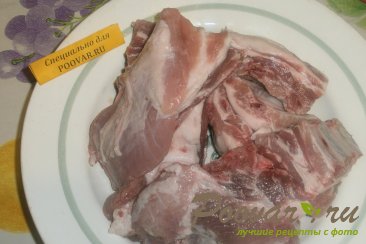 Свиные рёбрышки в духовке с болгарским перцем Шаг 2 (картинка)