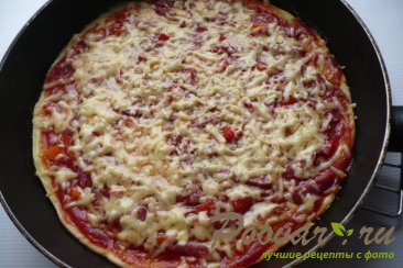 Пицца за 10 минут на сковороде Шаг 10 (картинка)