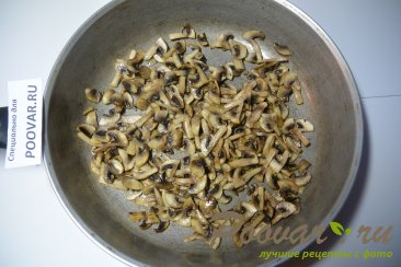 Постные пирожки с грибами и капустой в духовке Шаг 5 (картинка)