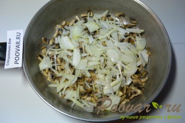Постные пирожки с грибами и капустой в духовке Шаг 6 (картинка)