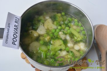Постный суп из замороженных овощей Шаг 9 (картинка)