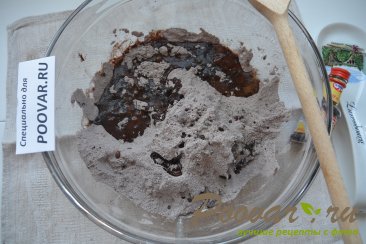 Треснутое шоколадное печенье - Crackied chocolate cookies Шаг 3 (картинка)