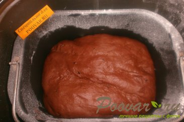 Шоколадное дрожжевое тесто Шаг 4 (картинка)