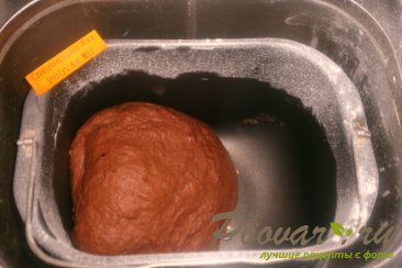 Шоколадное дрожжевое тесто Шаг 3 (картинка)