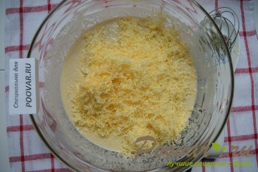 Сырные блины с укропом Шаг 5 (картинка)