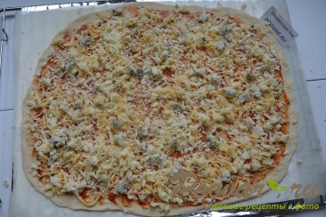 Сырная пицца Шаг 8 (картинка)