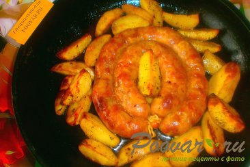 Домашняя колбаса с картофелем Шаг 5 (картинка)