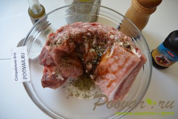Свинина в гранатовом соусе запеченная в духовке Шаг 2 (картинка)