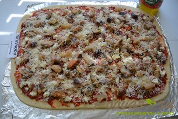 Пицца с морепродуктами Шаг 12 (картинка)