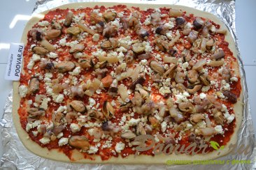 Пицца с морепродуктами Шаг 11 (картинка)