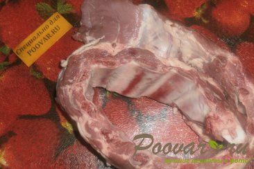 Свиные рёбрышки на сковороде Шаг 1 (картинка)