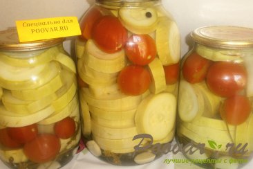 Маринованные кабачки с помидорами Шаг 8 (картинка)