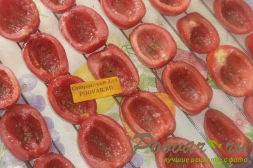 Cушка помидор в духовке Шаг 6 (картинка)