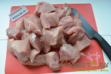 Тушенка из свинины и курицы Шаг 1 (картинка)