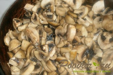 Кальцоне с грибами и маринованными огурцами Шаг 5 (картинка)