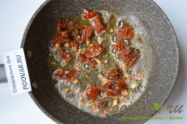 Паста с вялеными помидорами и сыром Шаг 3 (картинка)