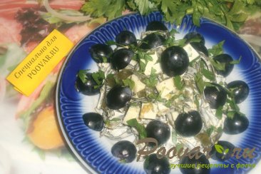 Салат из морской капусты с французской горчицей Шаг 6 (картинка)
