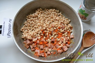 Фасоль с колбасками в томатном соусе Шаг 5 (картинка)