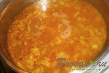 Суп с пшеном и солёными помидорами Шаг 12 (картинка)