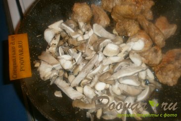 Индейка с грибами Шаг 8 (картинка)
