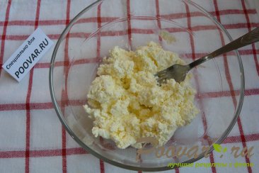 Пирожки с творогом и сыром из дрожжевого теста Шаг 5 (картинка)