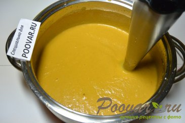 Суп-пюре из брокколи и цветной капусты Шаг 8 (картинка)