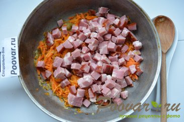 Простая солянка с колбасой и картошкой Шаг 4 (картинка)