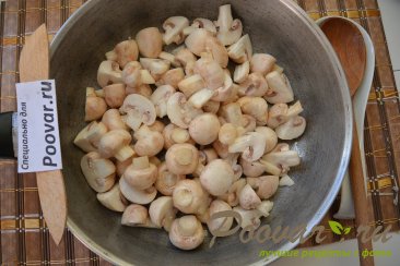 Фрикадельки с грибами в сливочном соусе Шаг 7 (картинка)