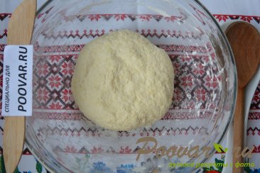 Лепешки с сыром на кефире на сковороде Шаг 5 (картинка)