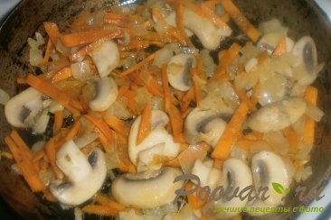 Постный суп с грибами и зелёным горошком Шаг 12 (картинка)